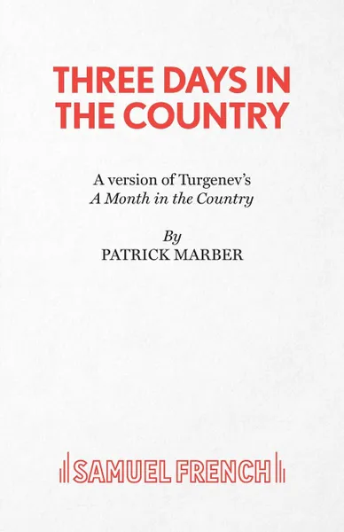 Обложка книги Three Days in the Country, Ivan Turgenev