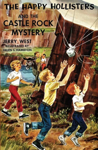 Обложка книги The Happy Hollisters and the Castle Rock Mystery, Jerry West