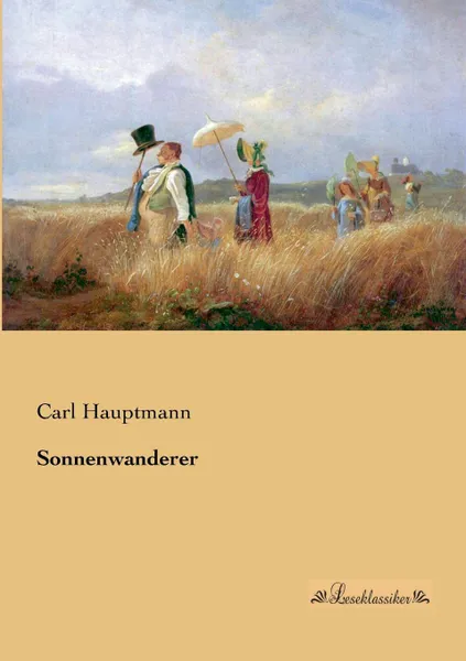 Обложка книги Sonnenwanderer, Carl Hauptmann