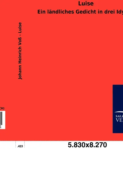 Обложка книги Luise, Johann Heinrich Voß