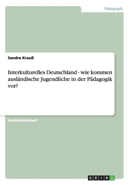 Обложка книги Interkulturelles Deutschland - wie kommen auslandische Jugendliche in der Padagogik vor., Sandra Krauß