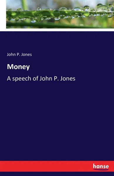 Обложка книги Money, John P. Jones