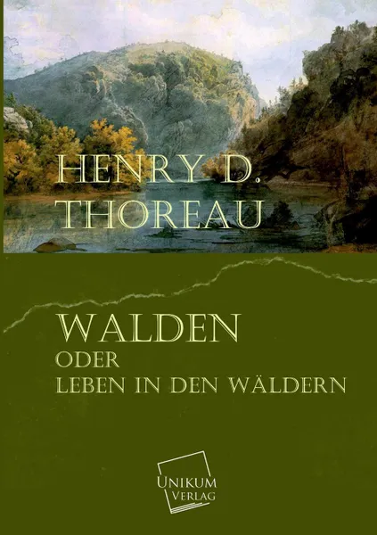 Обложка книги Walden Oder Leben in Den Waldern, Henry David Thoreau