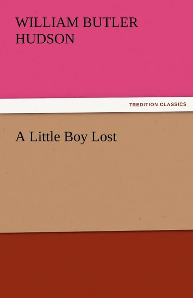 Обложка книги A Little Boy Lost, William Butler Hudson