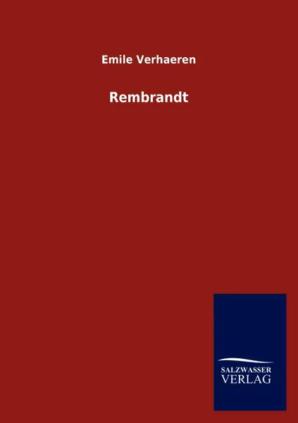 Обложка книги Rembrandt, Emile Verhaeren