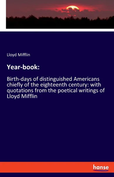 Обложка книги Year-book, Lloyd Mifflin