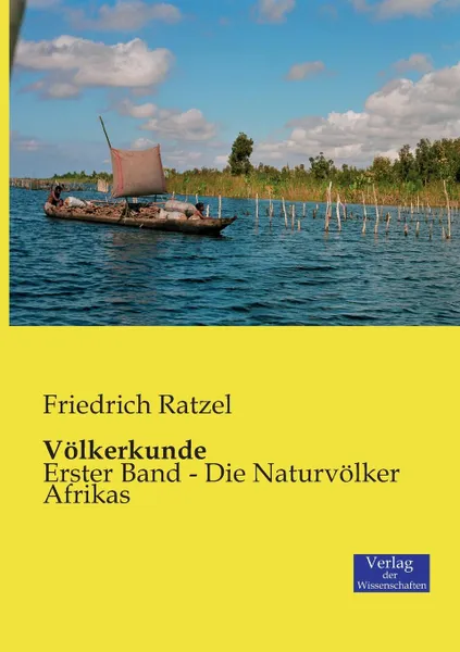 Обложка книги Volkerkunde, Friedrich Ratzel