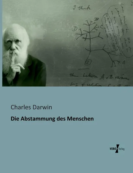 Обложка книги Die Abstammung Des Menschen, Charles Darwin