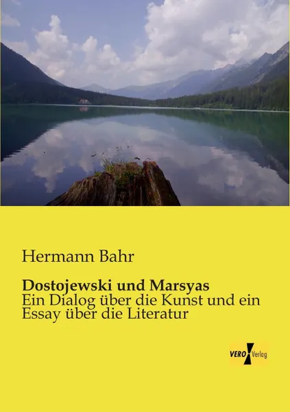 Обложка книги Dostojewski Und Marsyas, Hermann Bahr