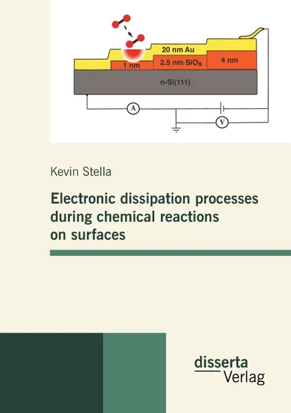 Обложка книги Electronic dissipation processes during chemical reactions on surfaces, Kevin Stella