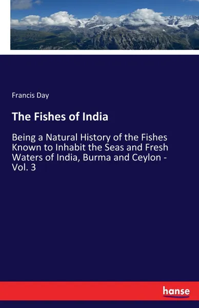 Обложка книги The Fishes of India, Francis Day