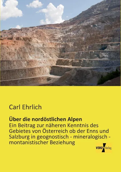 Обложка книги Uber Die Nordostlichen Alpen, Carl Ehrlich