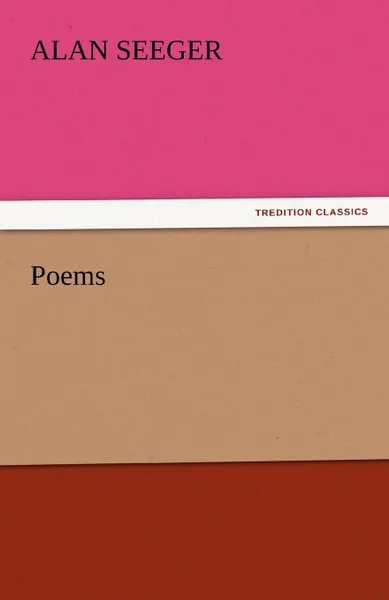 Обложка книги Poems, Alan Seeger