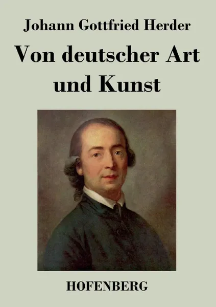 Обложка книги Von deutscher Art und Kunst, Johann Gottfried Herder