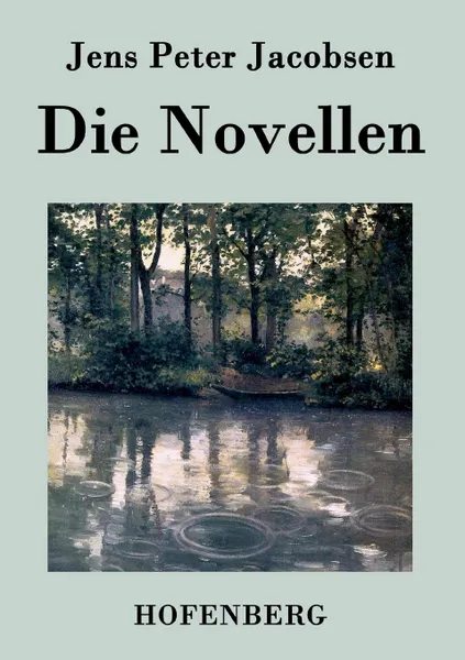 Обложка книги Die Novellen, Jens Peter Jacobsen