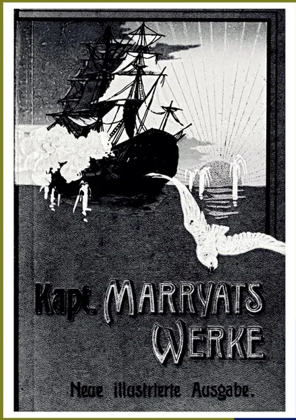 Обложка книги Kapitan Marryats Werke, Frederick Marryat