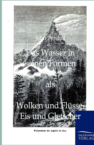 Обложка книги Das Wasser in seinen Formen als Wolken und Flusse, Eis und Gletscher, John Tyndall