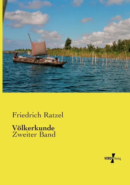 Обложка книги Volkerkunde, Friedrich Ratzel