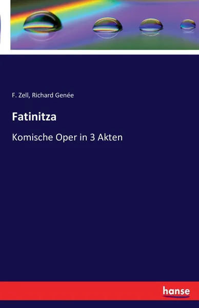 Обложка книги Fatinitza, F. Zell, Richard Genée