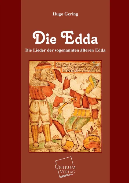 Обложка книги Die Edda, Hugo Gering