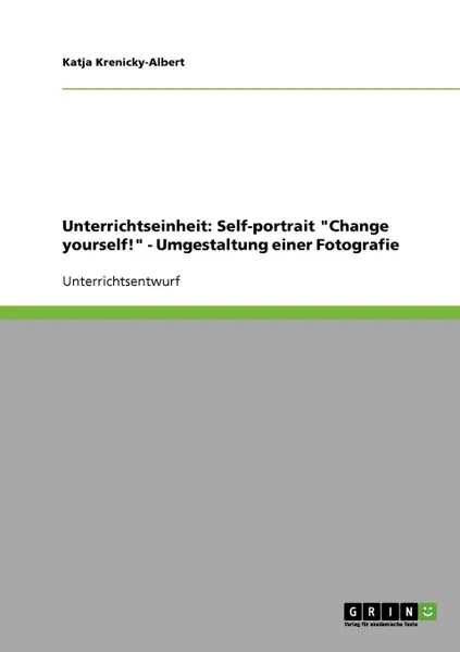 Обложка книги Unterrichtseinheit. Self-portrait 