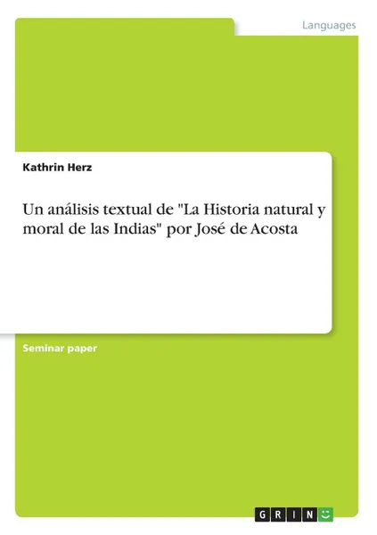 Обложка книги Un analisis textual de 