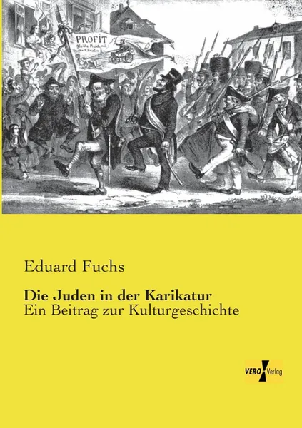 Обложка книги Die Juden in Der Karikatur, Eduard Fuchs