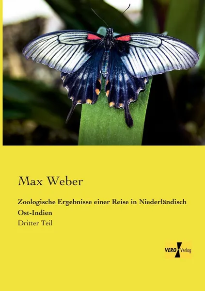 Обложка книги Zoologische Ergebnisse Einer Reise in Niederlandisch Ost-Indien, Max Weber