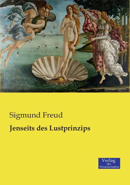 Обложка книги Jenseits des Lustprinzips, Sigmund Freud