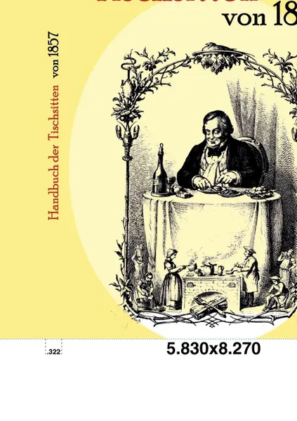 Обложка книги Handbuch der Tischsitten von 1857, n.n.