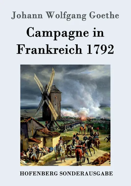 Обложка книги Kampagne in Frankreich 1792, Johann Wolfgang Goethe