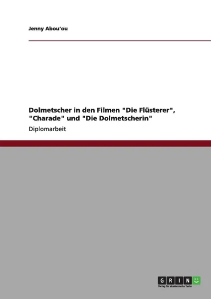 Обложка книги Dolmetscher in den Filmen 