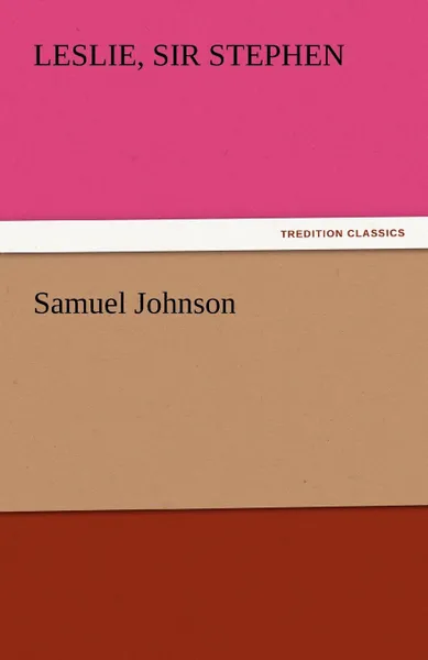 Обложка книги Samuel Johnson, Leslie Stephen