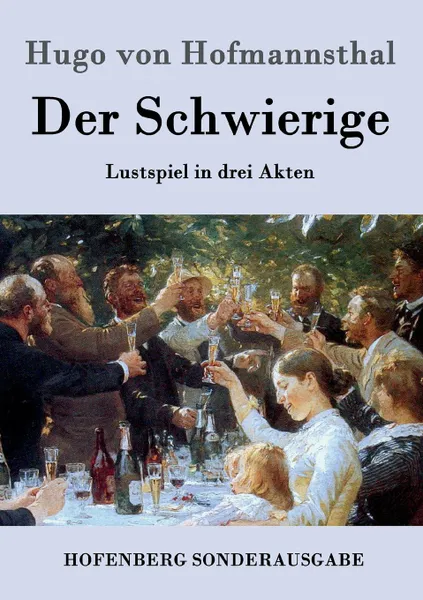 Обложка книги Der Schwierige, Hugo von Hofmannsthal