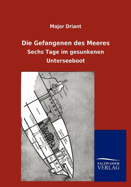 Обложка книги Die Gefangenen des Meeres, Major Driant