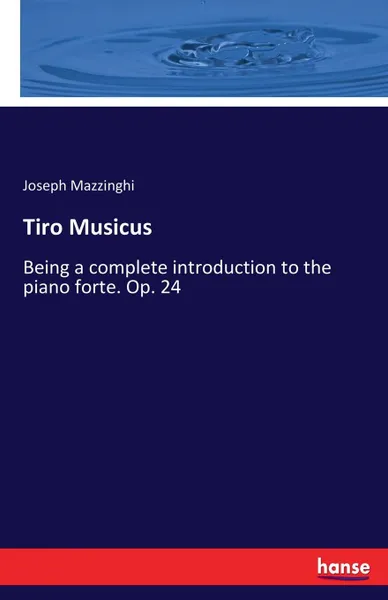 Обложка книги Tiro Musicus, Joseph Mazzinghi