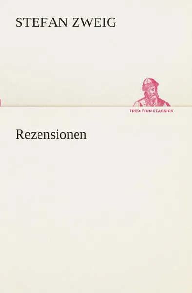 Обложка книги Rezensionen, Stefan Zweig