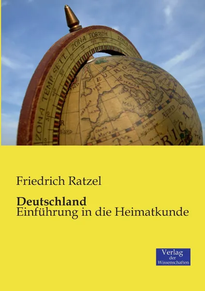 Обложка книги Deutschland, Friedrich Ratzel