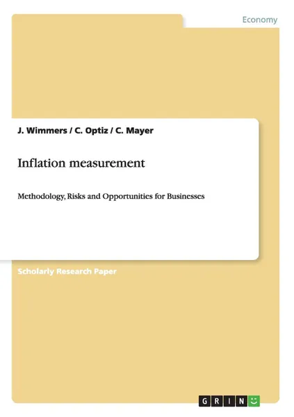 Обложка книги Inflation measurement, J. Wimmers, C. Optiz, C. Mayer