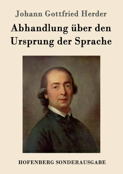 Обложка книги Abhandlung uber den Ursprung der Sprache, Johann Gottfried Herder