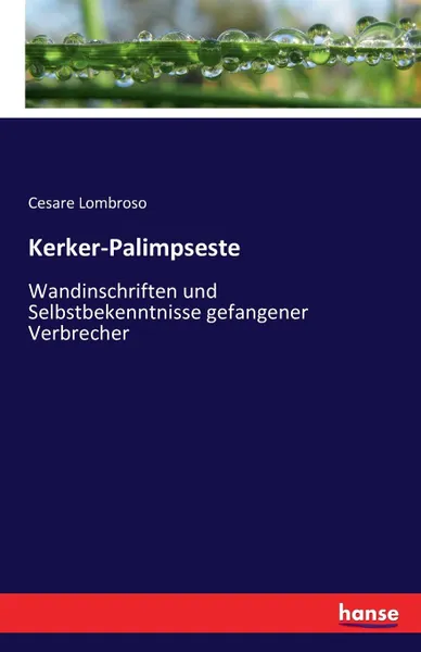 Обложка книги Kerker-Palimpseste, Cesare Lombroso