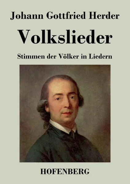 Обложка книги Volkslieder, Johann Gottfried Herder