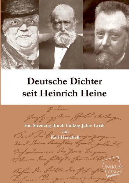 Обложка книги Deutsche Dichter Seit Heinrich Heine, Karl Henckell