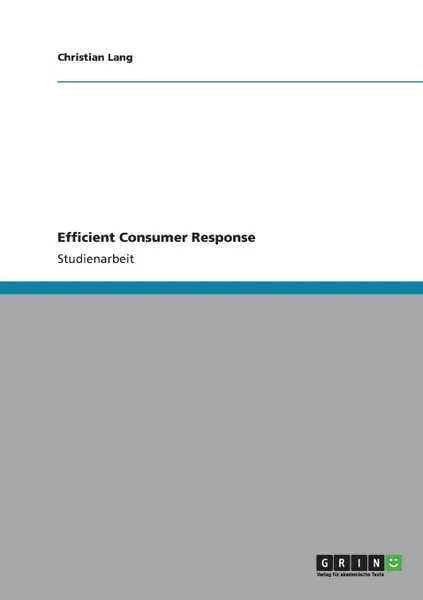 Обложка книги Efficient Consumer Response, Christian Lang