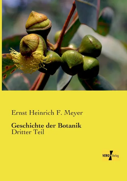 Обложка книги Geschichte Der Botanik, Ernst Heinrich F. Meyer