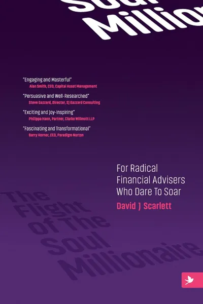 Обложка книги The Flight of The Soul Millionaire. For Radical Financial Advisers Who Dare to Soar, David J Scarlett