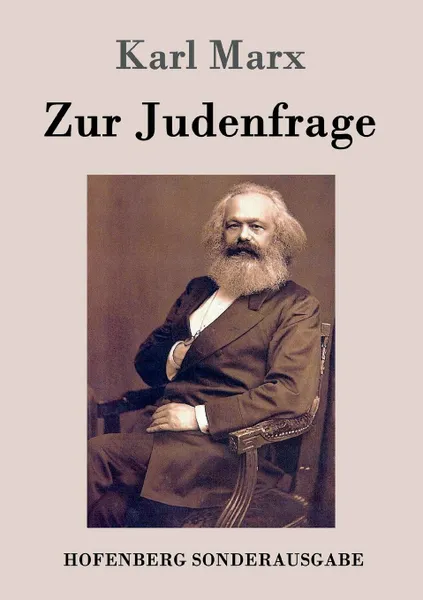 Обложка книги Zur Judenfrage, Marx Karl