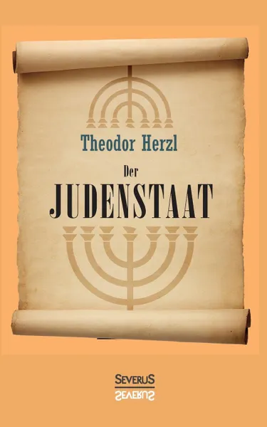 Обложка книги Der Judenstaat, Theodor Herzl