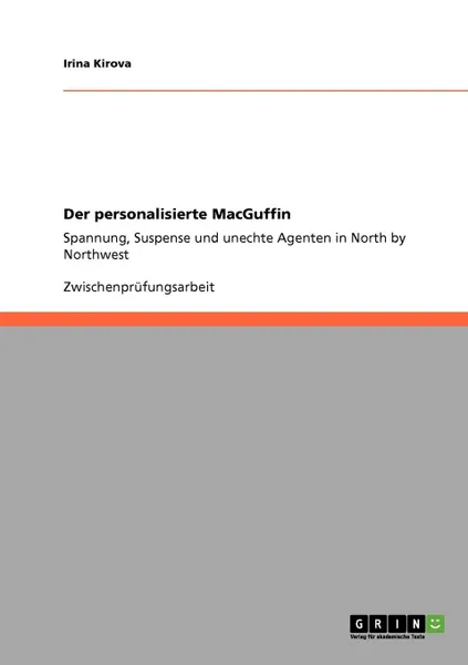 Обложка книги Der personalisierte MacGuffin, Irina Kirova