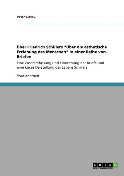 Обложка книги Uber Friedrich Schillers 